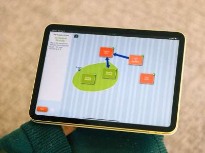 Computer Symptom Capture Tool (C-SCAT) displays on an ipad